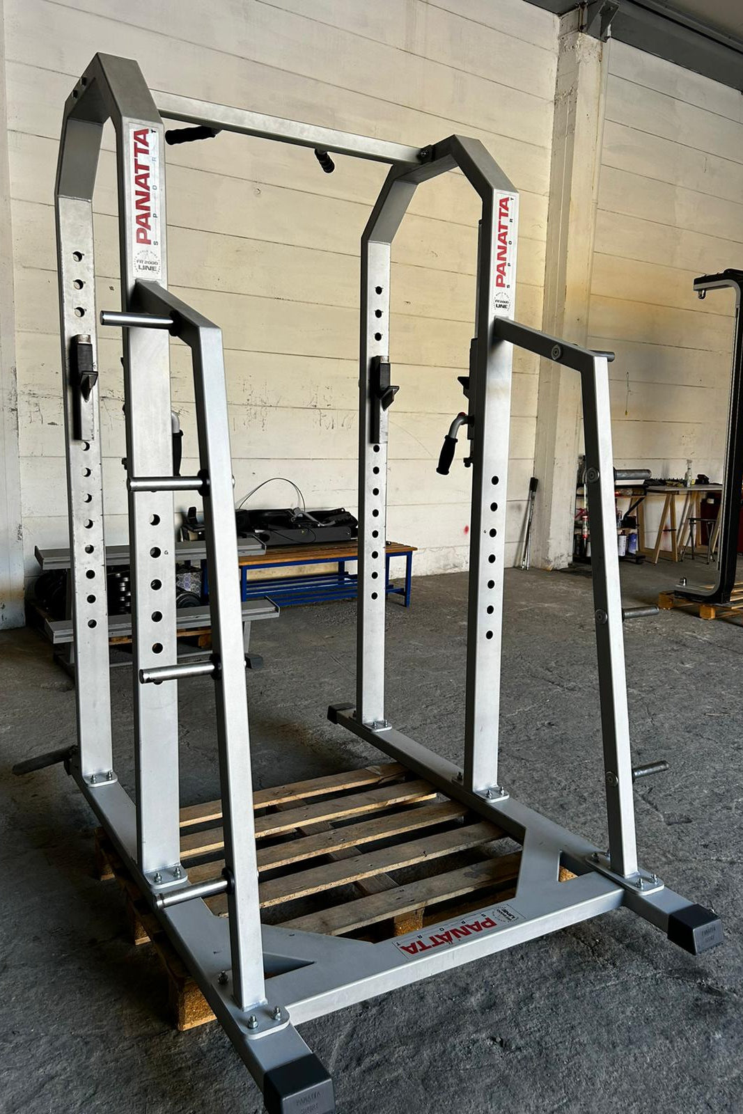 Panatta Squat Stand Machine Panatta Power Rack High Quality Plate