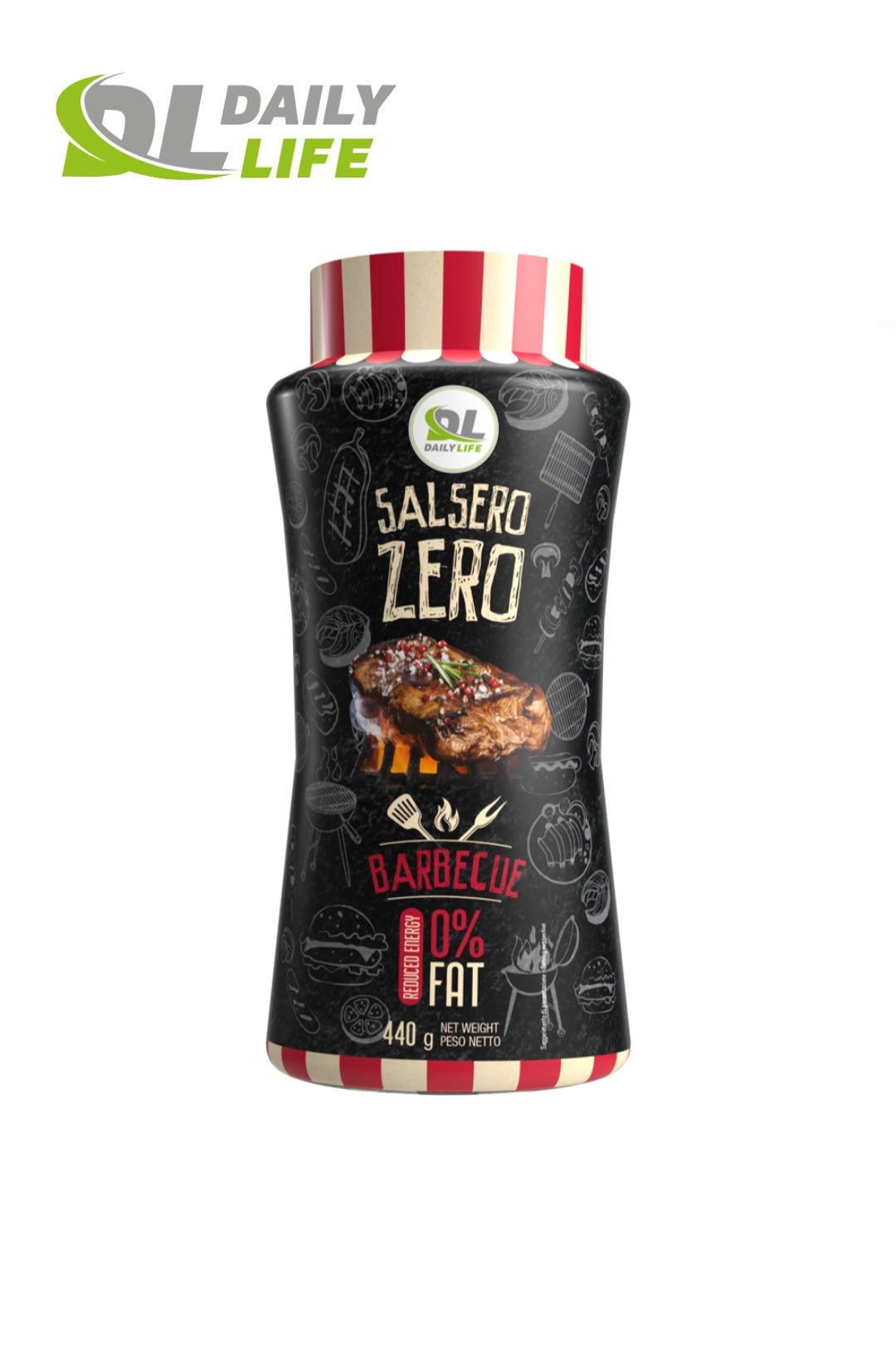 SALSERO ZERO Barbecue 410g
