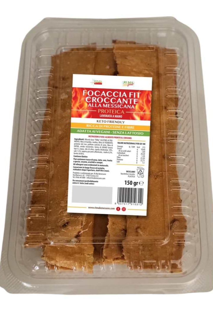 RI.MA 150g FOCACCIA CROCCANTE alla MESSICANA