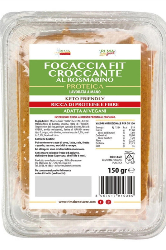 RI.MA 150g FOCACCIA CROCCANTE al ROSMARINO