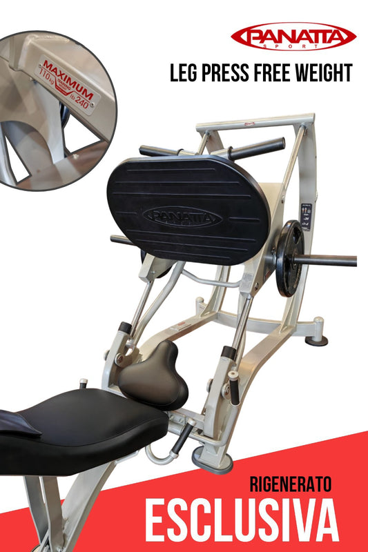 LEG PRESS 45° Free Weight
