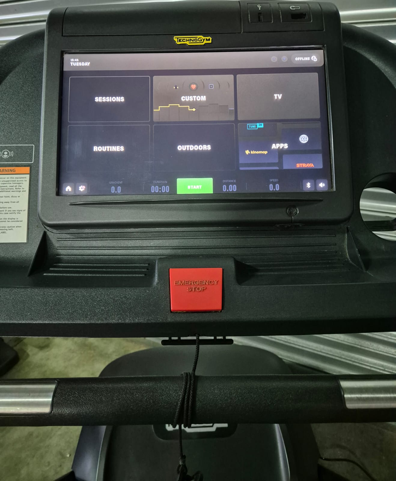 Technogym RUN Jog 600 Unity live