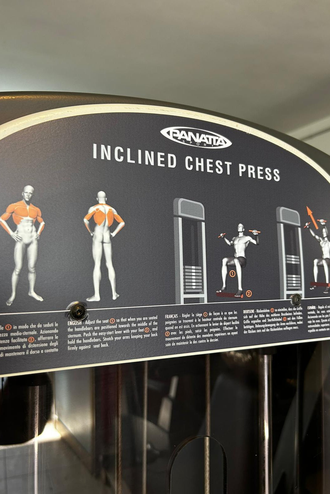 INCLINED CHEST PRESS X Pression