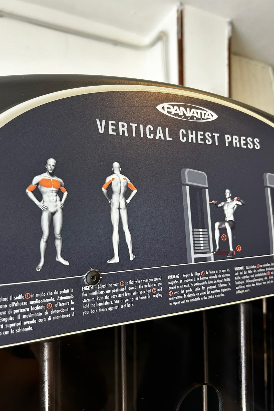 VERTICAL CHEST PRESS X Pression